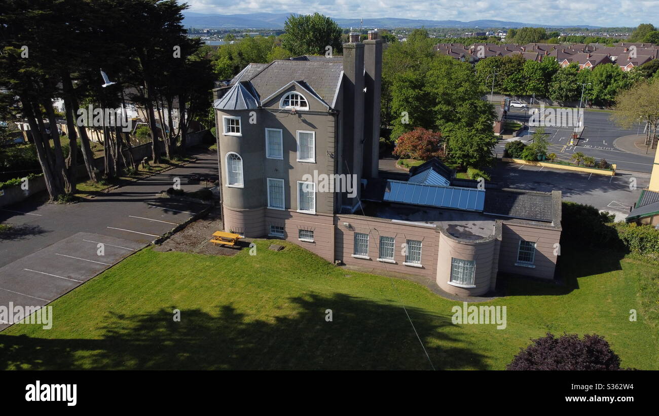 Finglas, Rosehill, Aerial Picture, Building Stock Photo