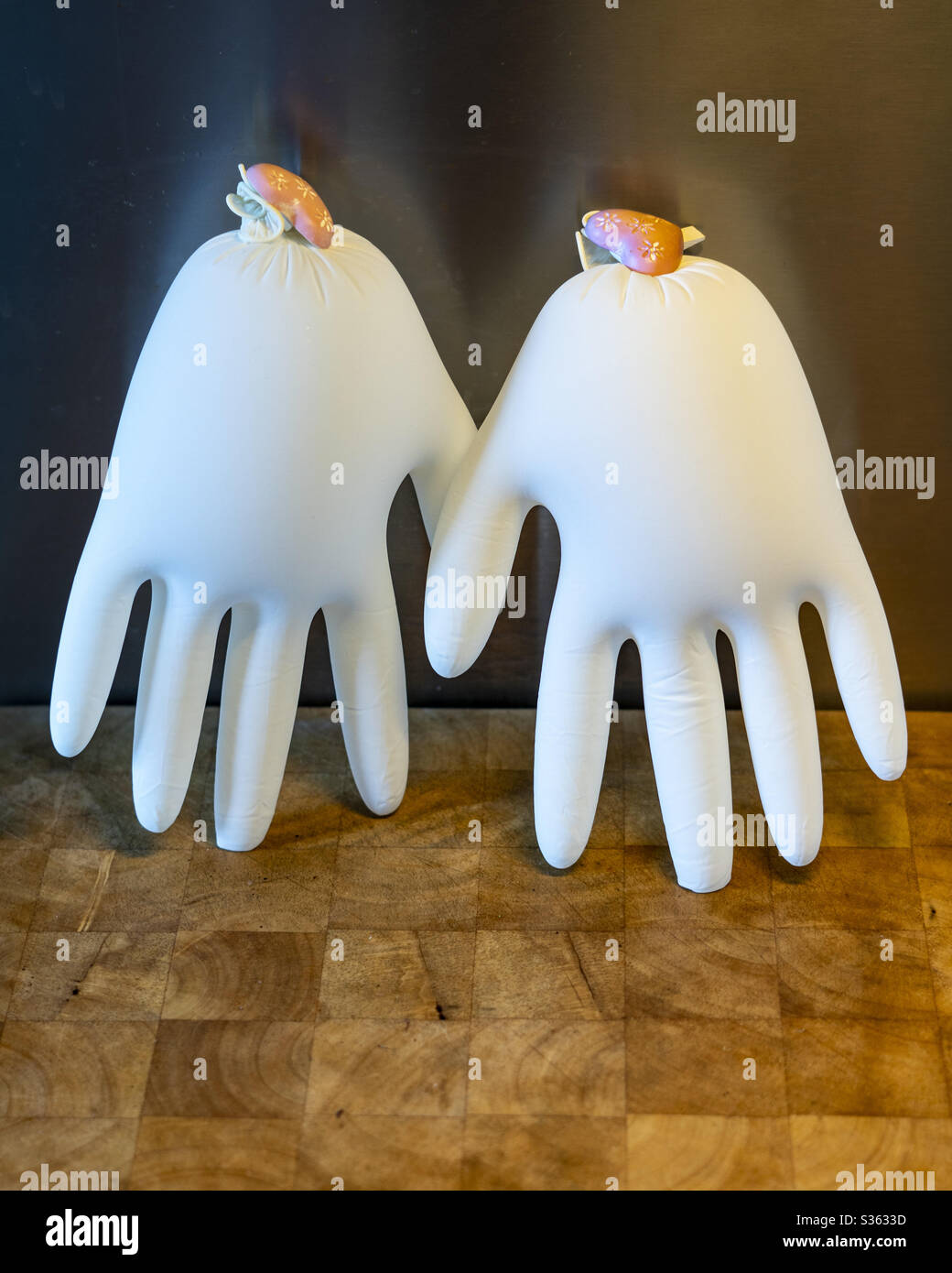 Lockdown together - Smartphone Captured Stock Image