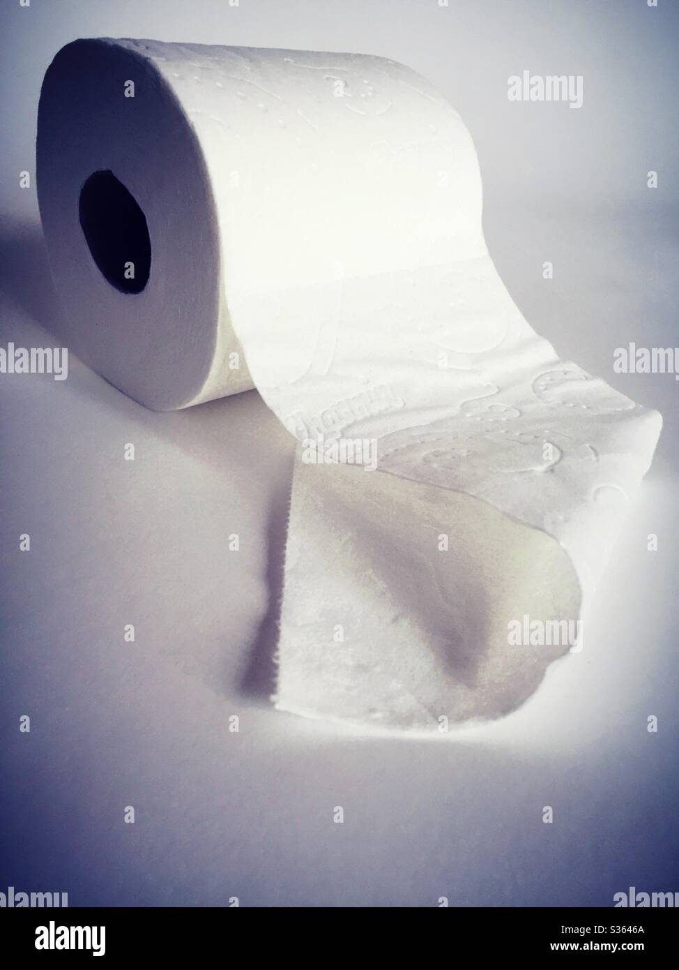 Toilet paper - Smartphone Captured Stock Image