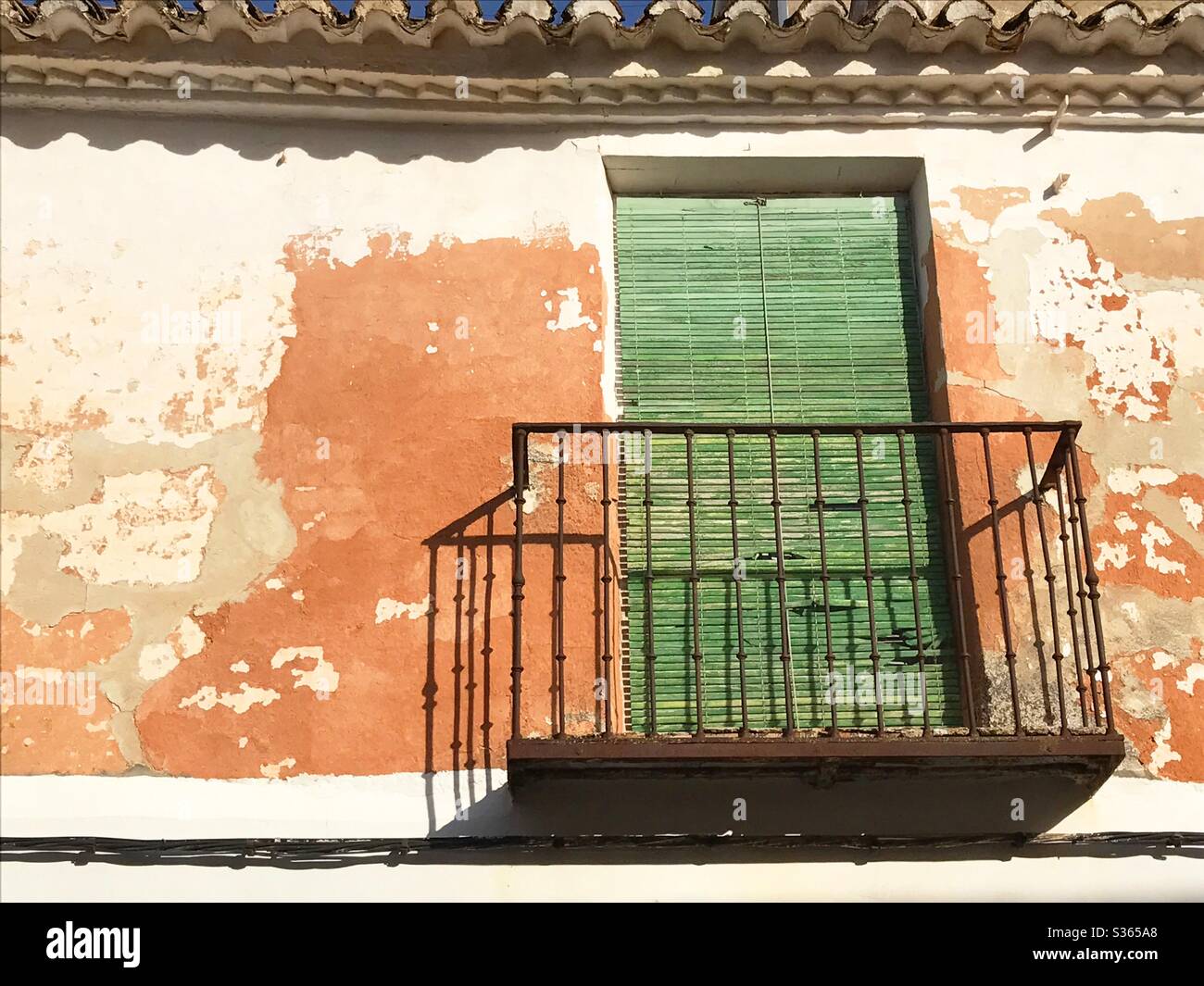 Facade of old house - Smartphone Captured Stock Image