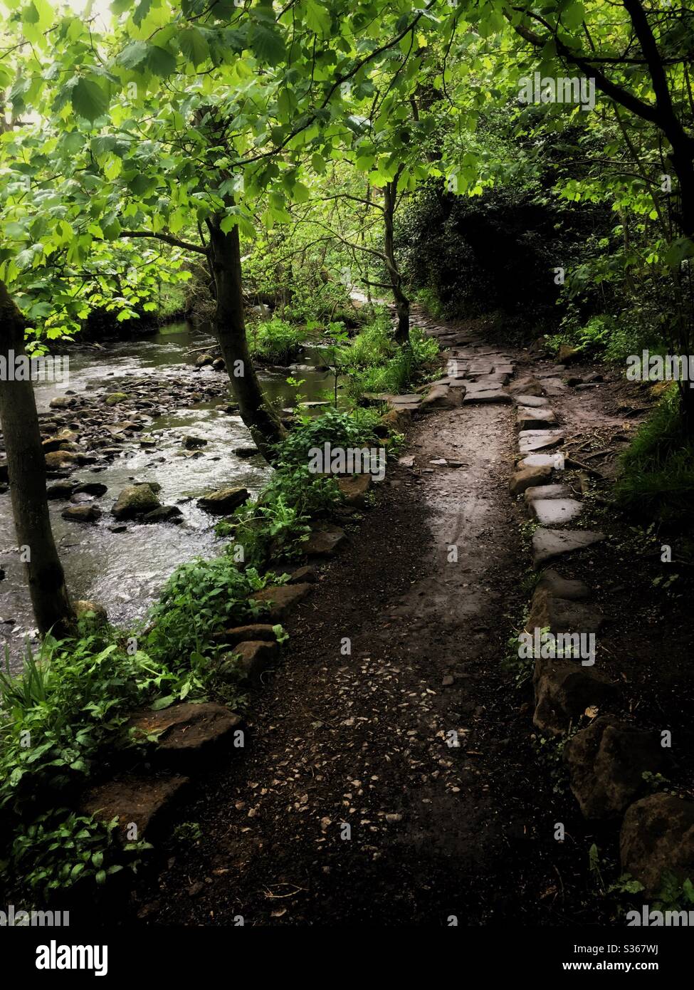 Riverside tunnel hi-res stock photography and images - Alamy