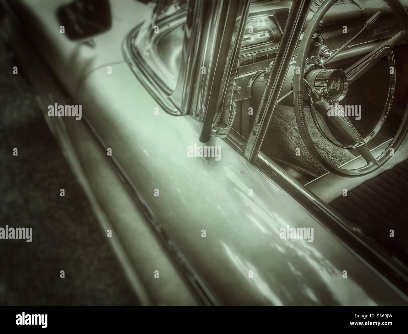 Vintage Mercury car Stock Photo