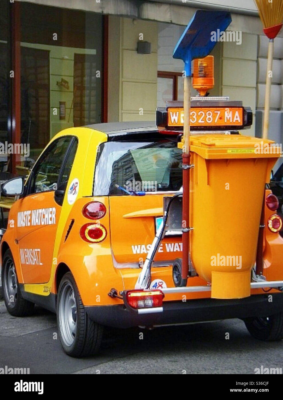 Wastewatcher - Smartphone Captured Stock Image