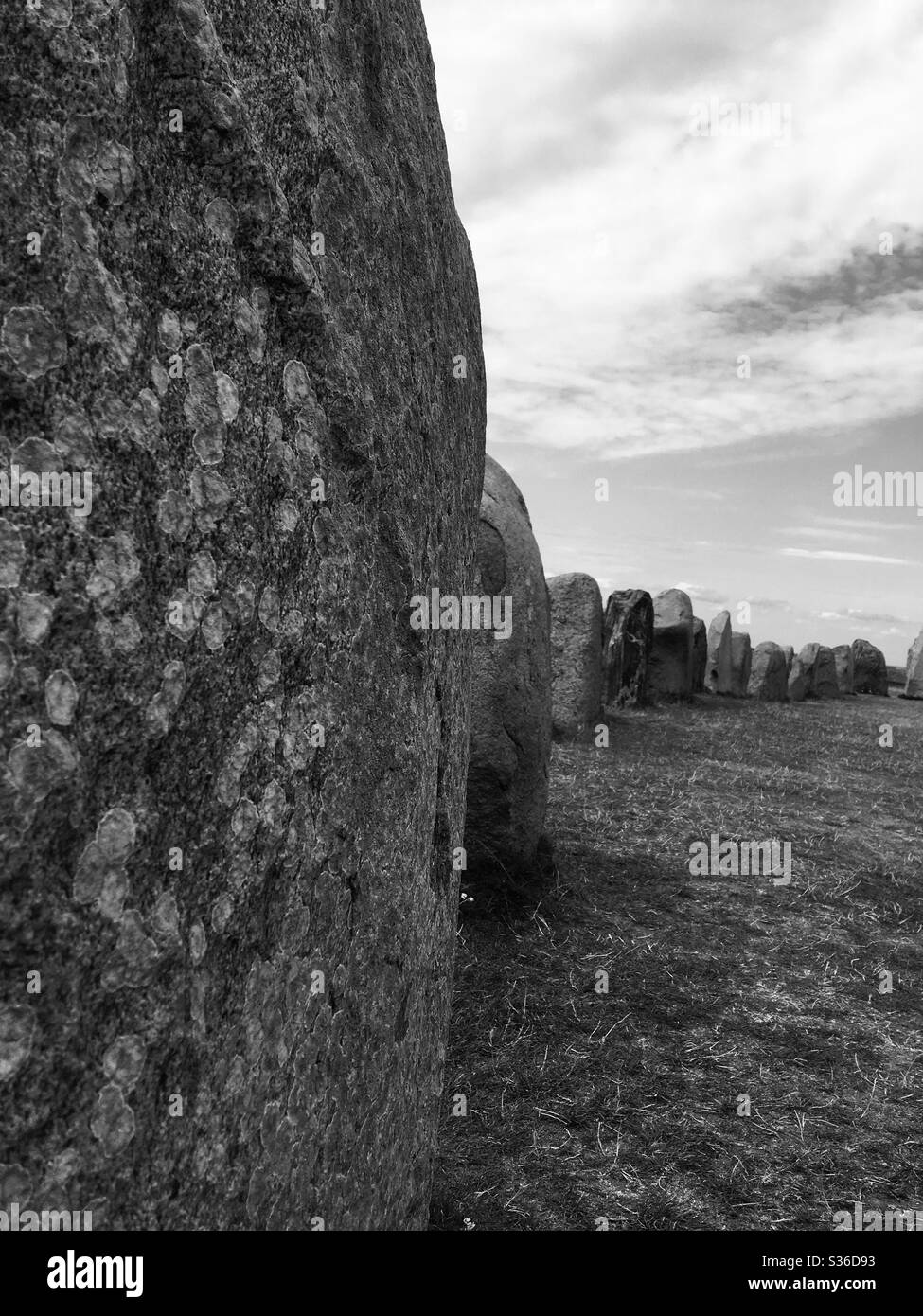 Ales Stenar 2 - Smartphone Captured Stock Image