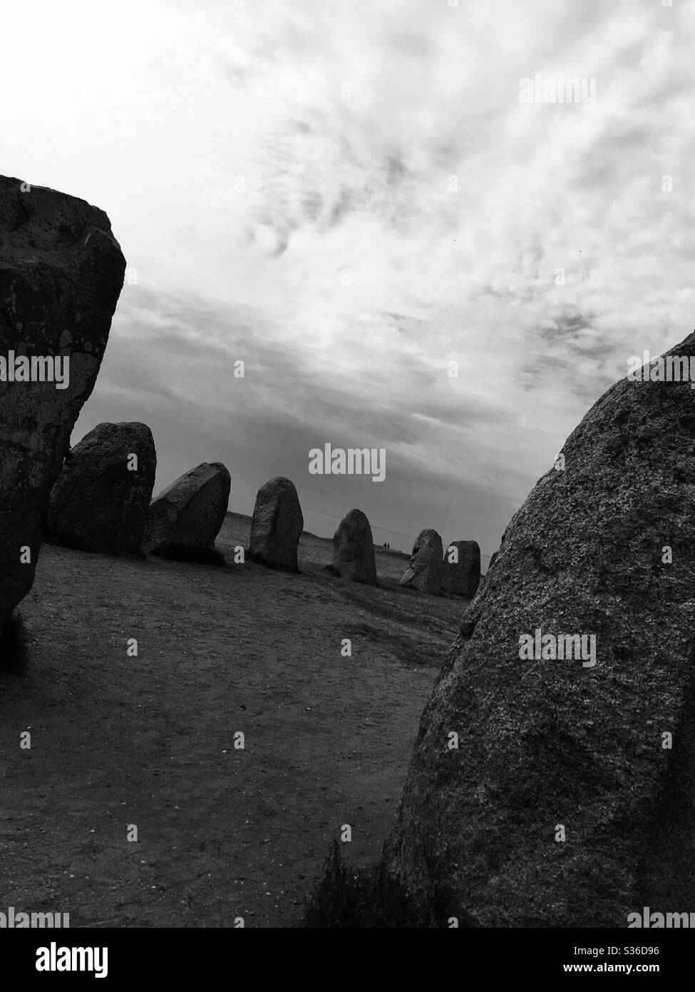 Ales Stenar 3 - Smartphone Captured Stock Image