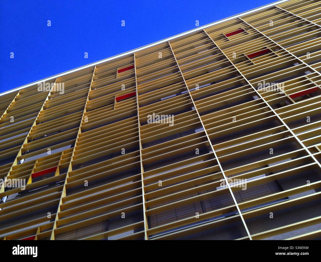 Facade of a modern building - Smartphone Captured Stock Image