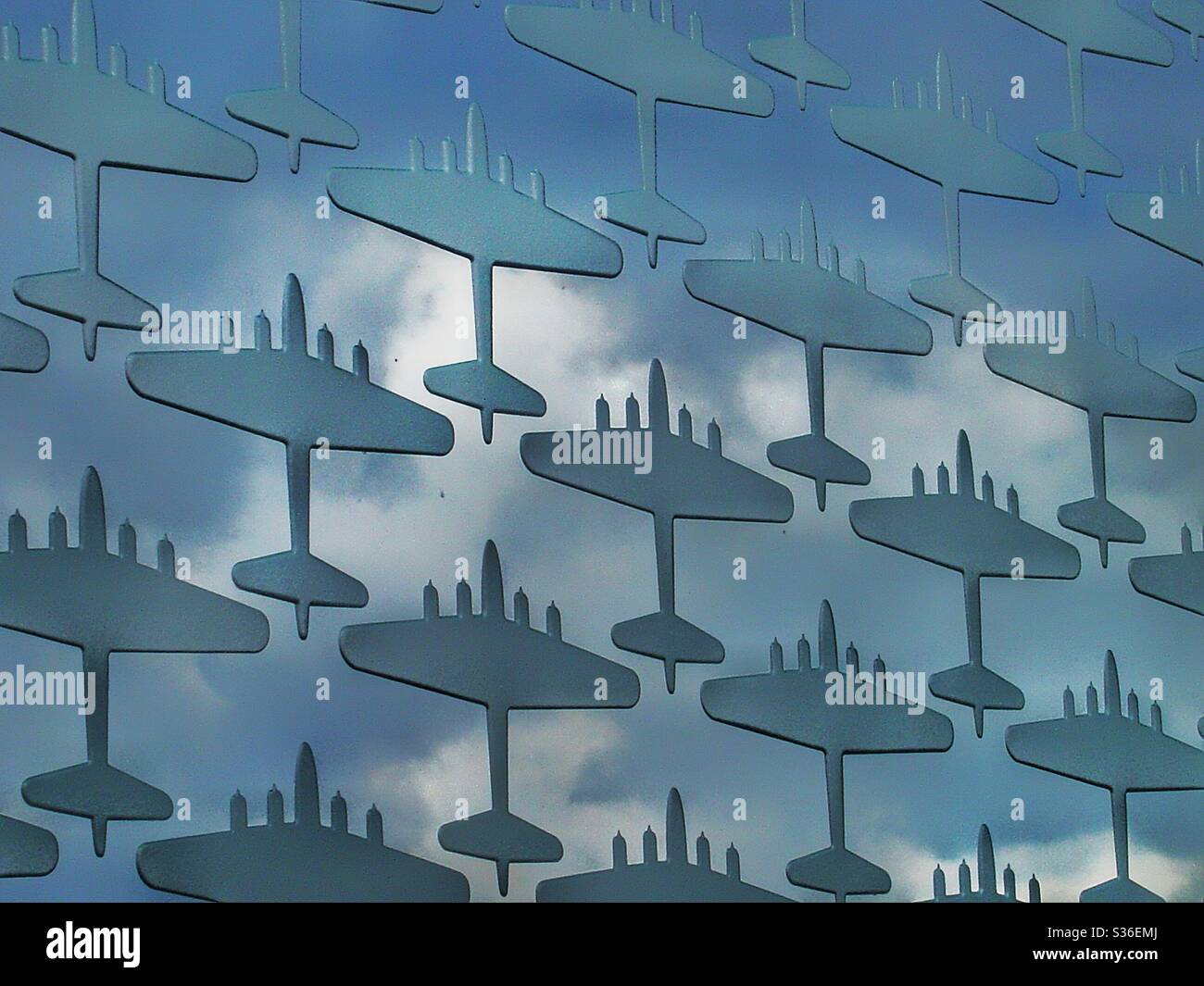 Flight - Smartphone Captured Stock Image