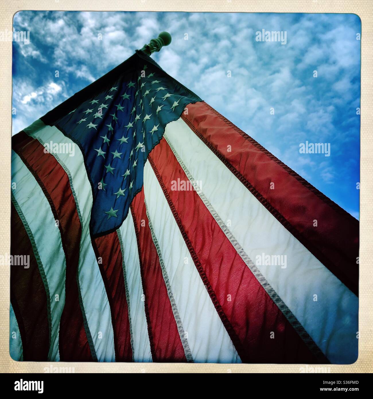 Happy Memorial Day Concept Made From American Flag On White Stone Background.  Stock Photo, Picture and Royalty Free Image. Image 187402831.