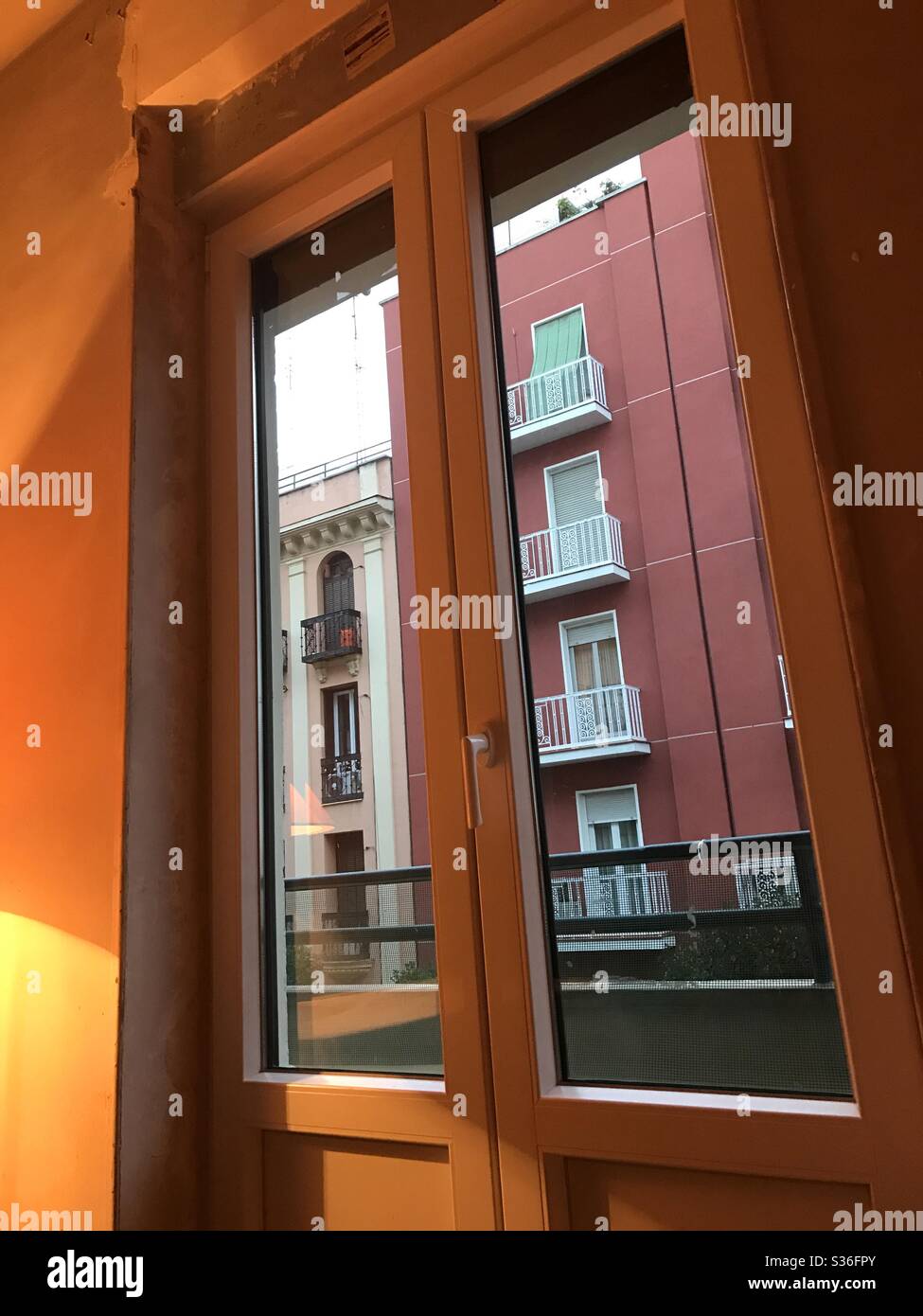 Window. - Smartphone Captured Stock Image