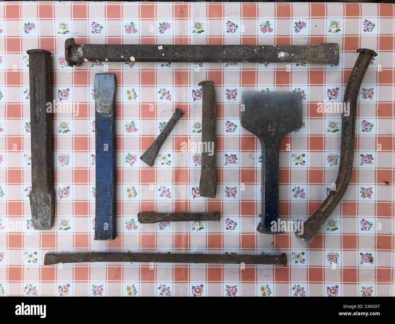 Collection of Chisels Stock Photo Alamy