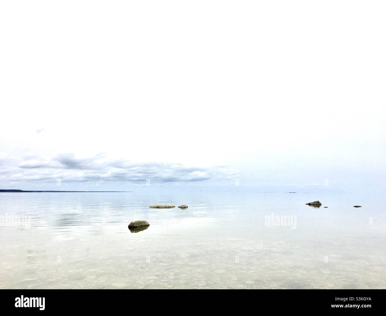 Estonia Läänemaa - Smartphone Captured Stock Image