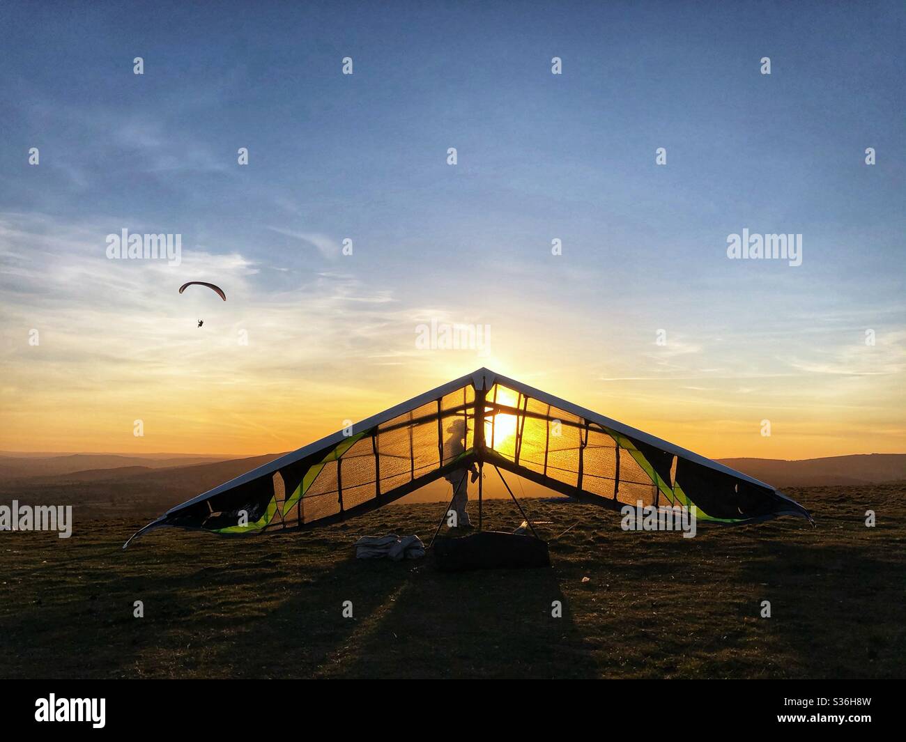 Glider long mynd hires stock photography and images Alamy