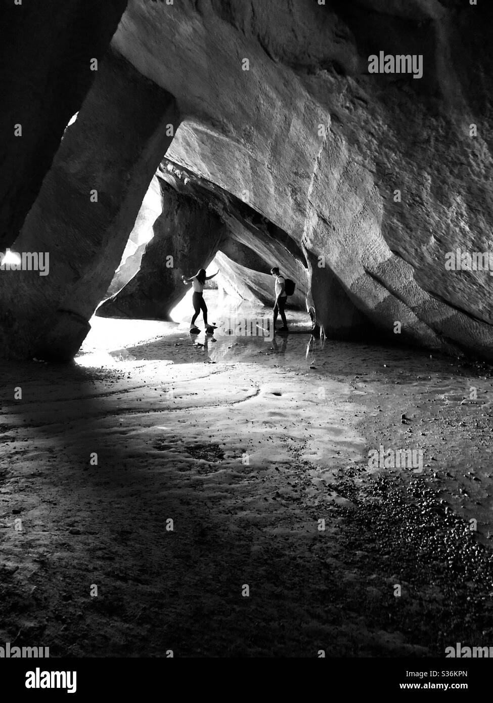 Grotte del Caglieron Stock Photo