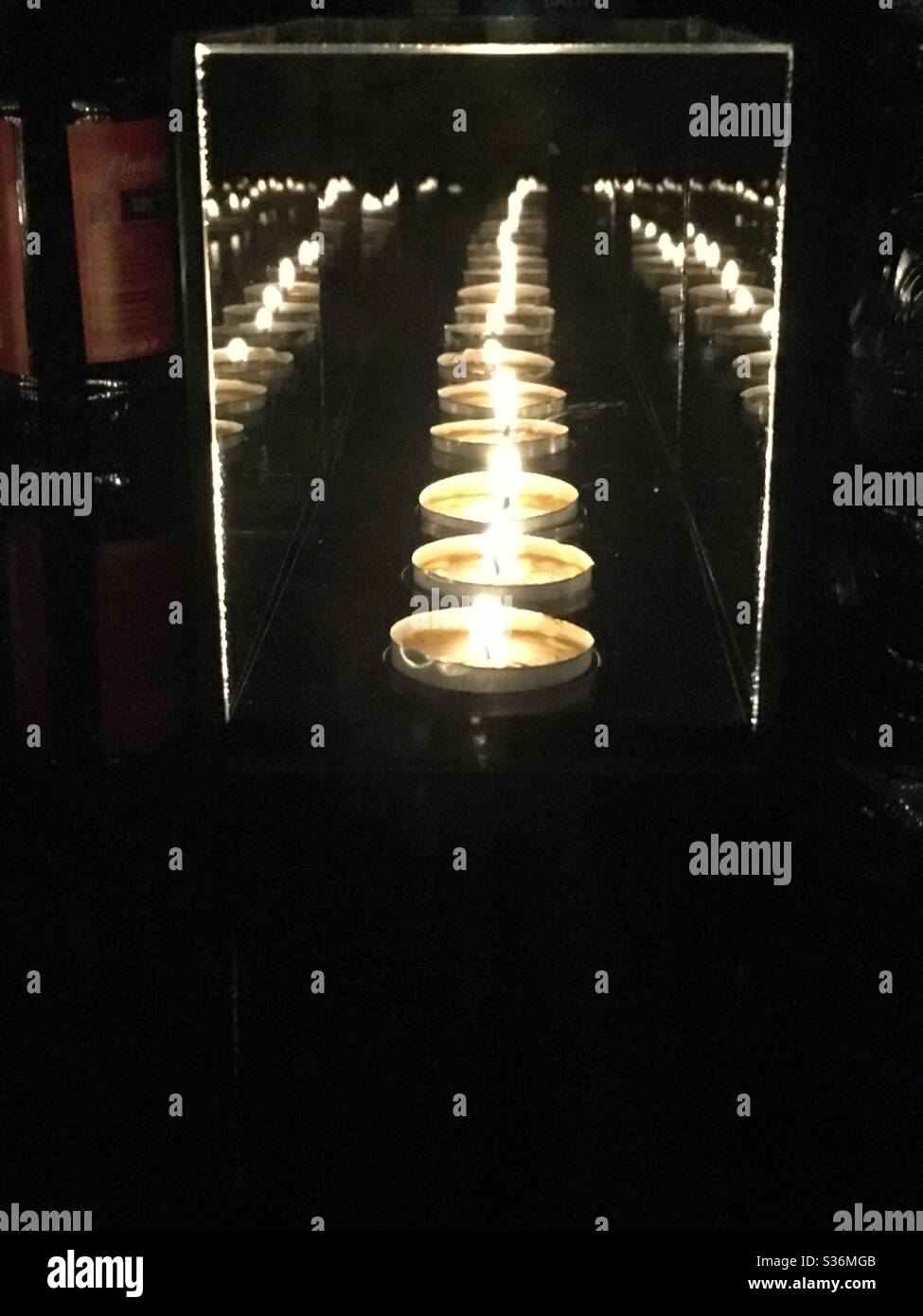 Candle light night Stock Photo Alamy