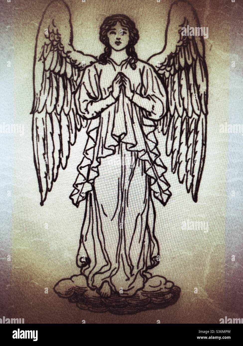 Angel - Smartphone Captured Stock Image