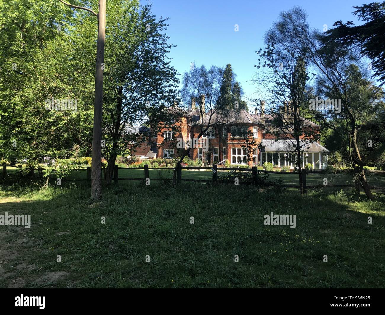 Mansion forest hi-res stock photography and images - Alamy