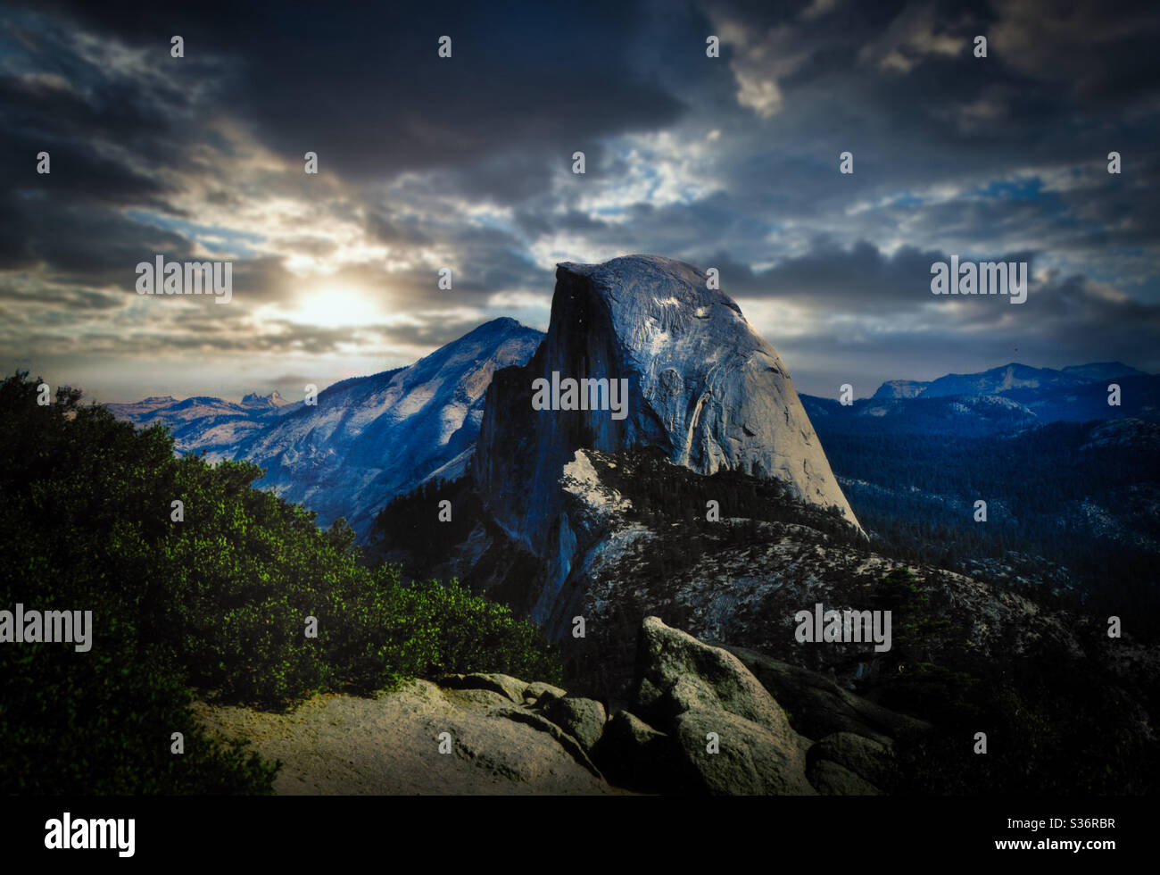 Half Dome - Smartphone Captured Stock Image