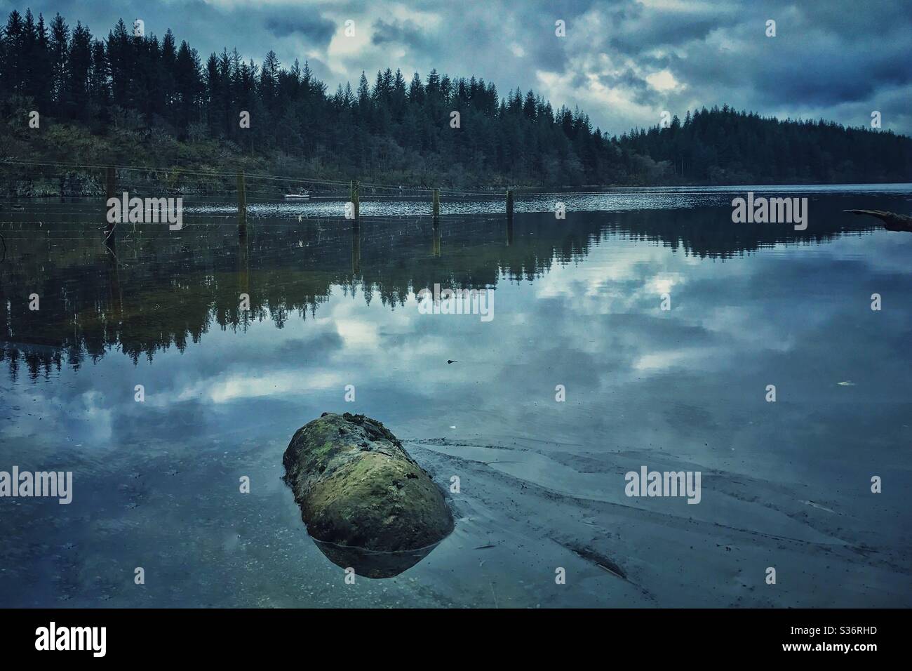 Loch Ard, Scotland Stock Photo Alamy