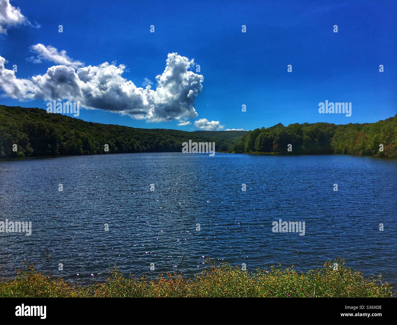 Hidden Valley Lake Stock Photo Alamy