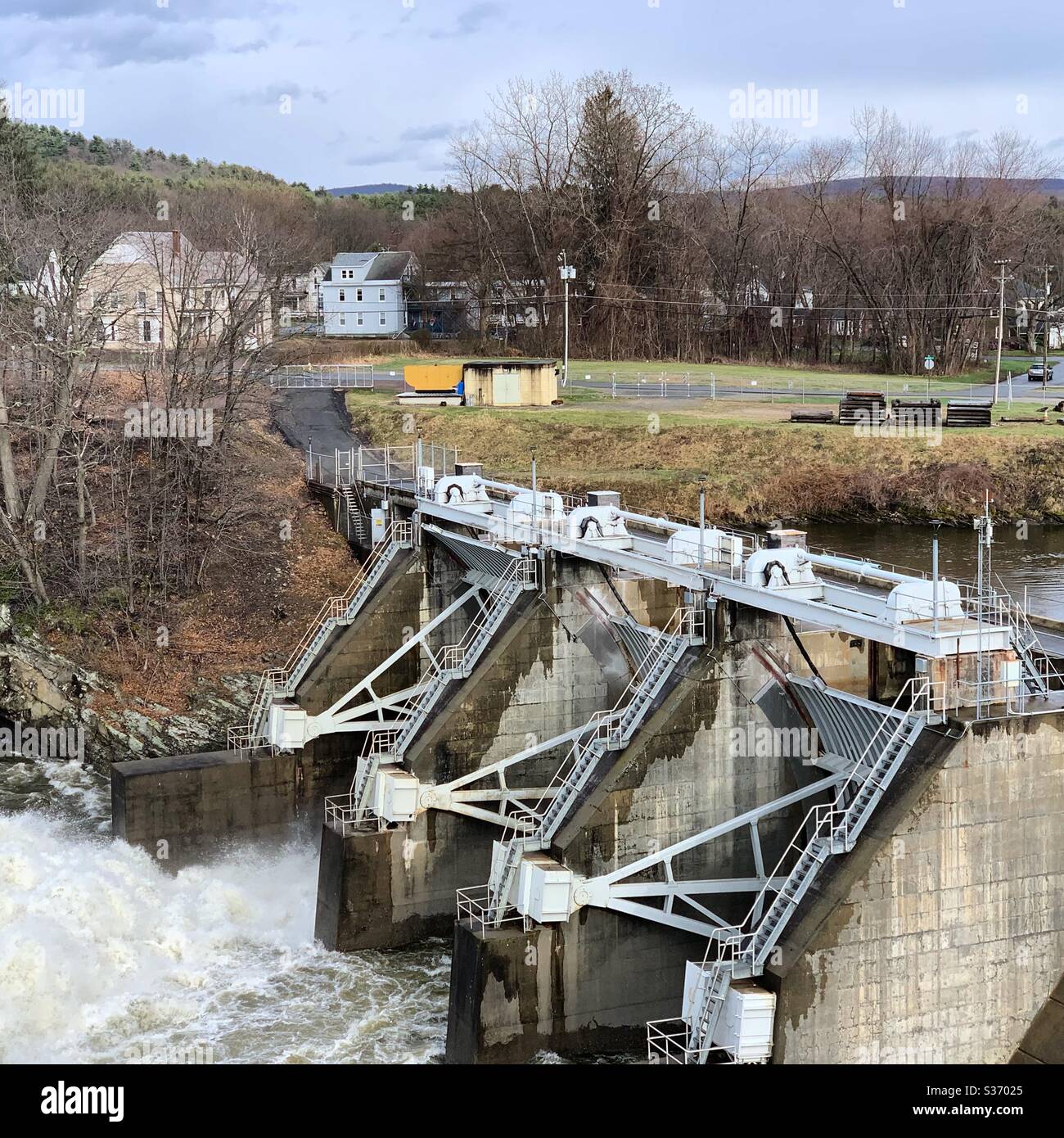 Turners Falls Dam, Turners Falls, Montague, Massachusetts, United