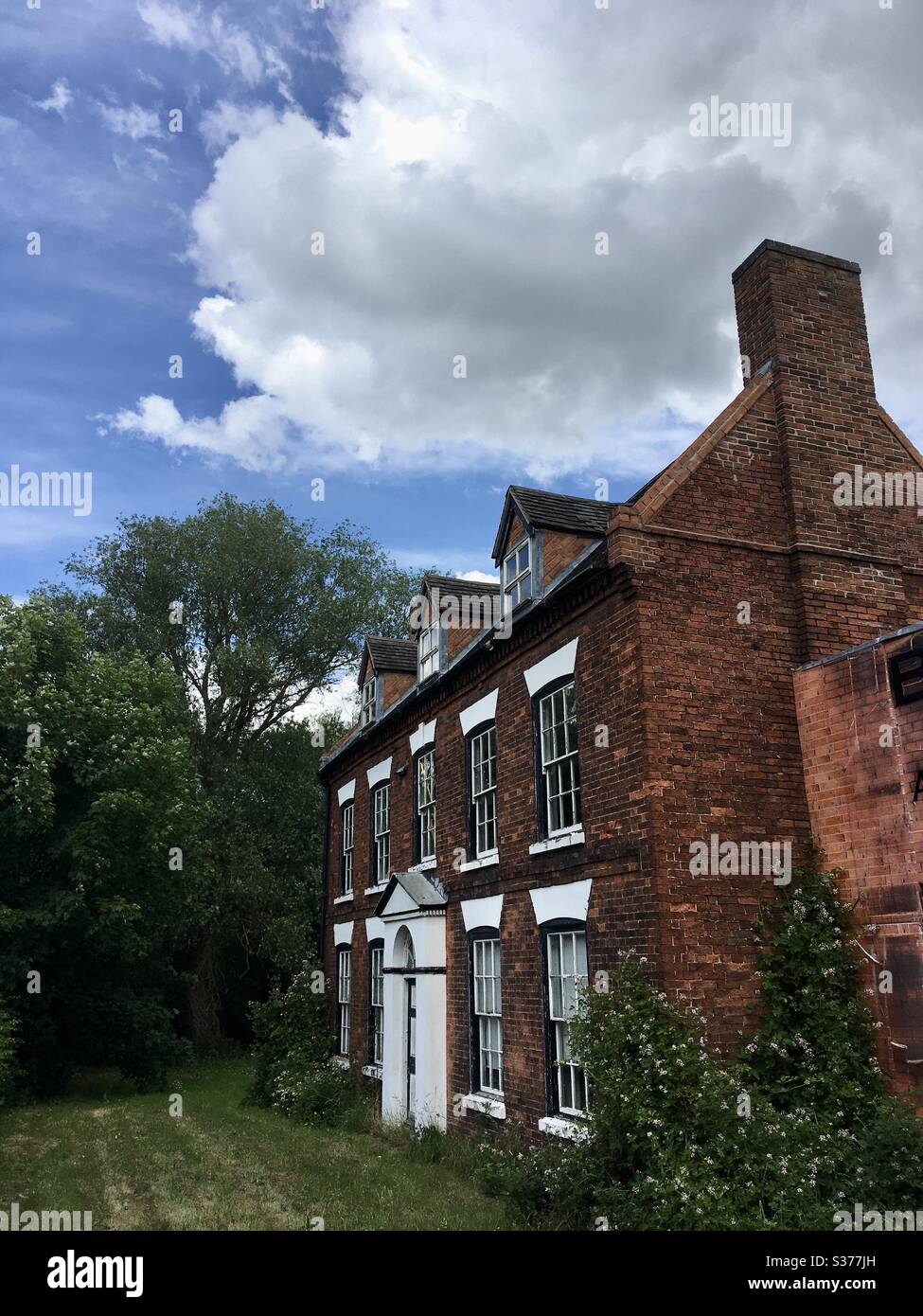 Blackbrook Farmhouse, Weeford, near Sutton Coldfield. The house was the birth place and childhood home of James Wyatt, born 1746, the most famous English architect of his day. - Smartphone Captured Stock Image