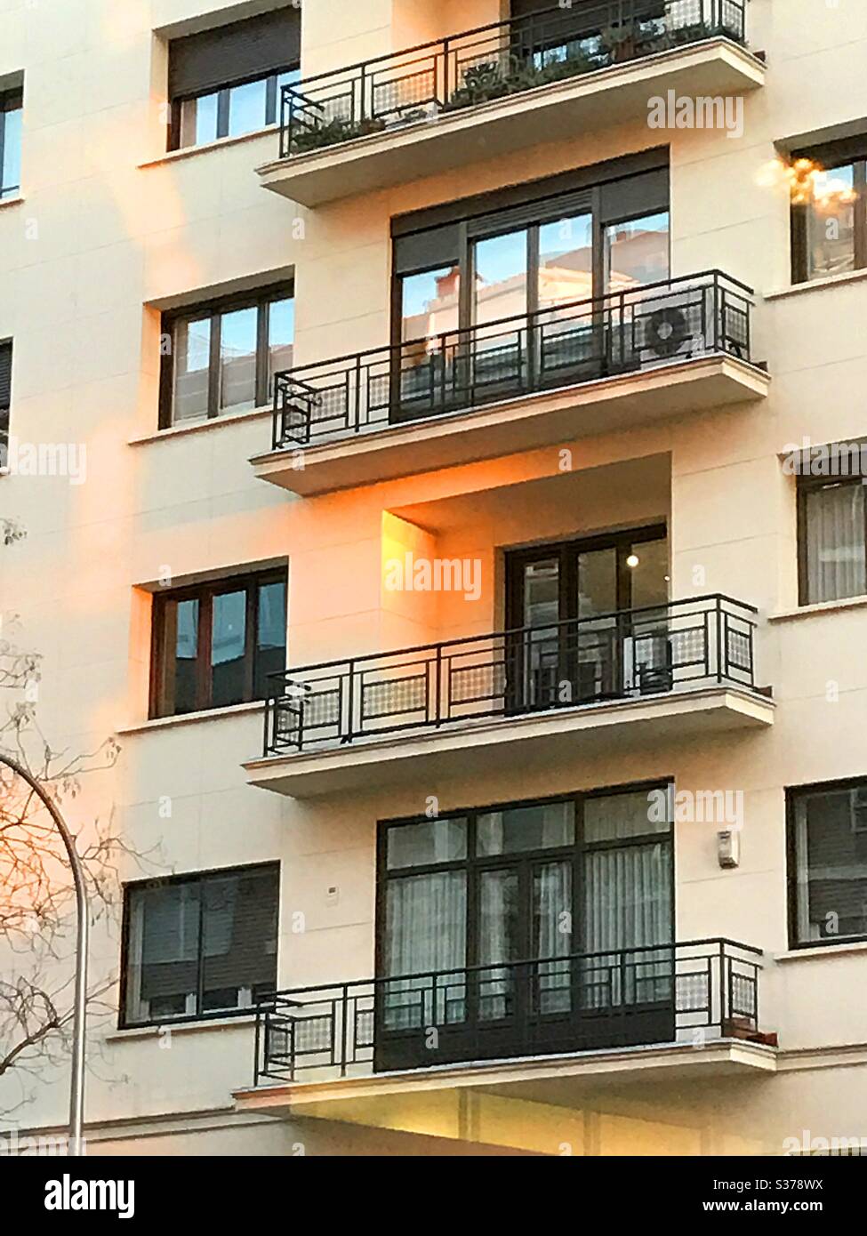 Facade of house - Smartphone Captured Stock Image