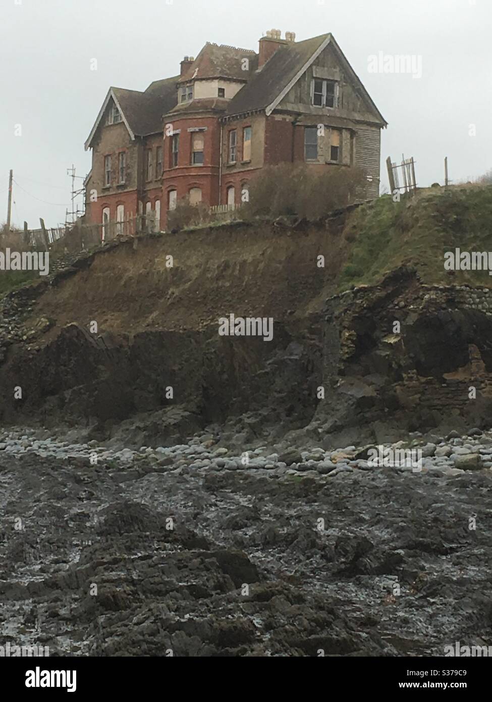 Haunted House, seafield, westward Ho Stock Photo Alamy
