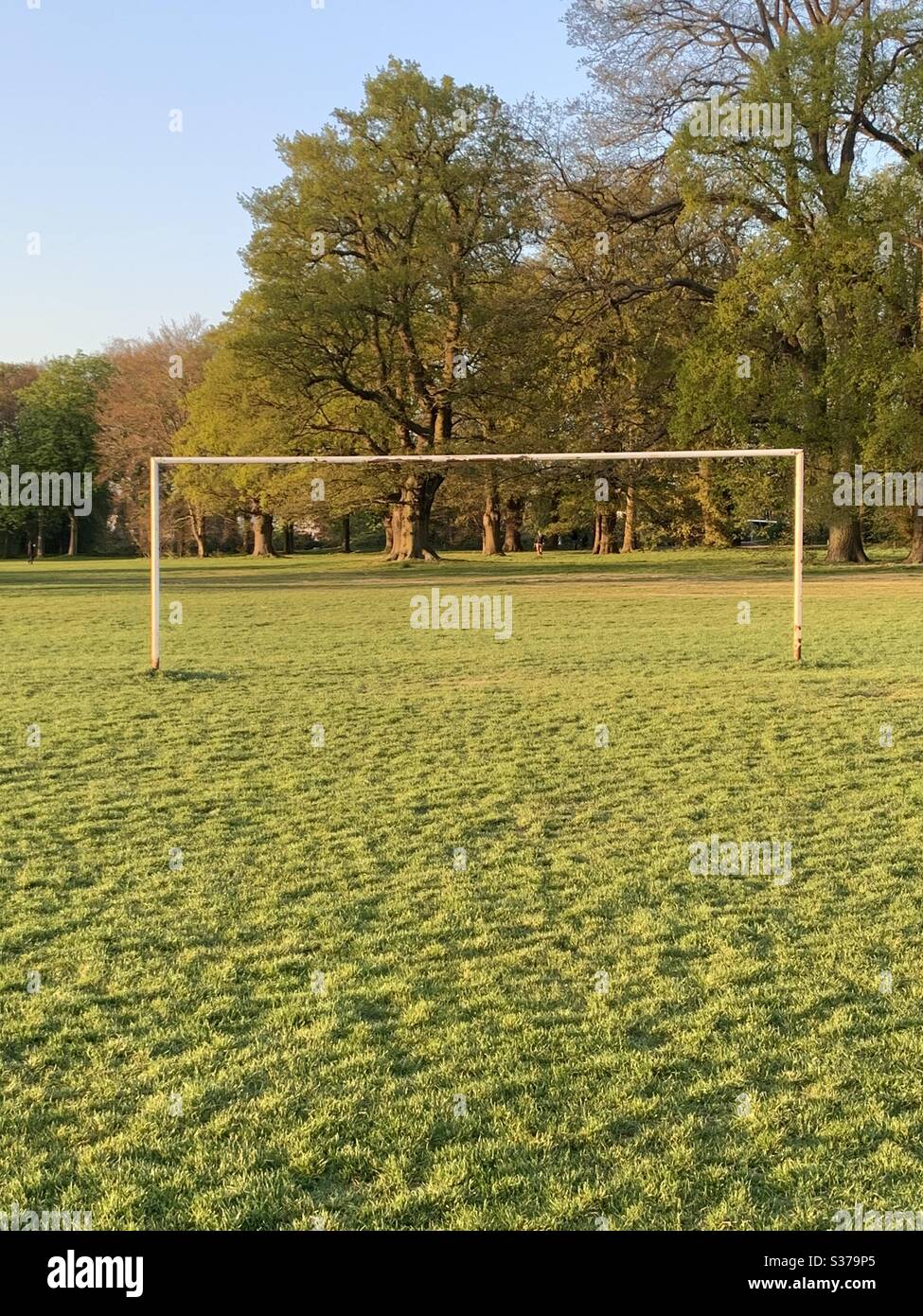 Football Goal. Sunday League Stock Photo Alamy