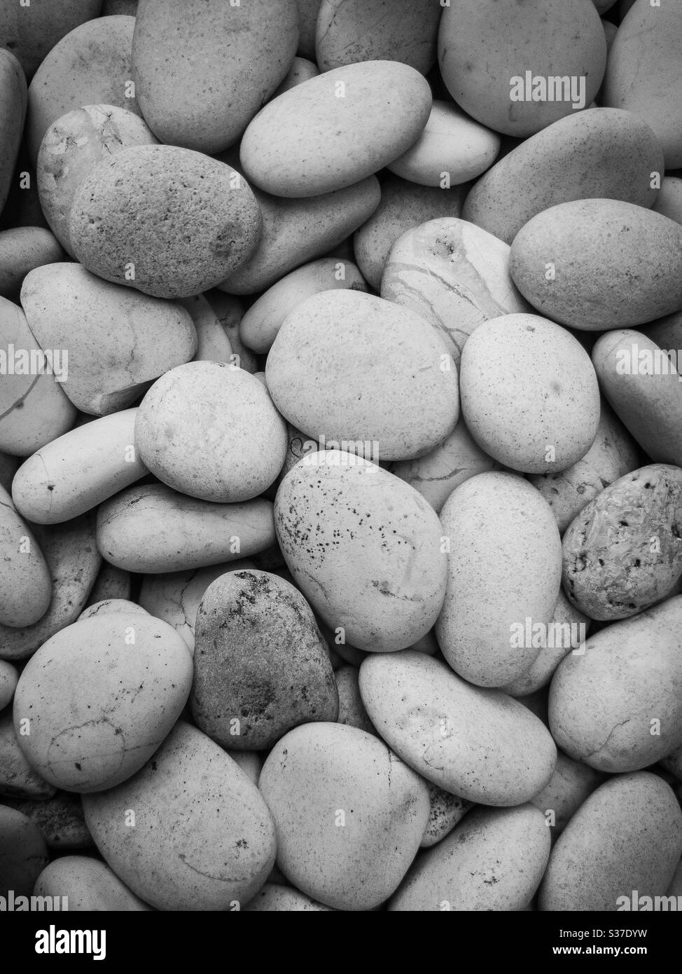 Ornamental white stones Black and White Stock Photos & Images - Alamy