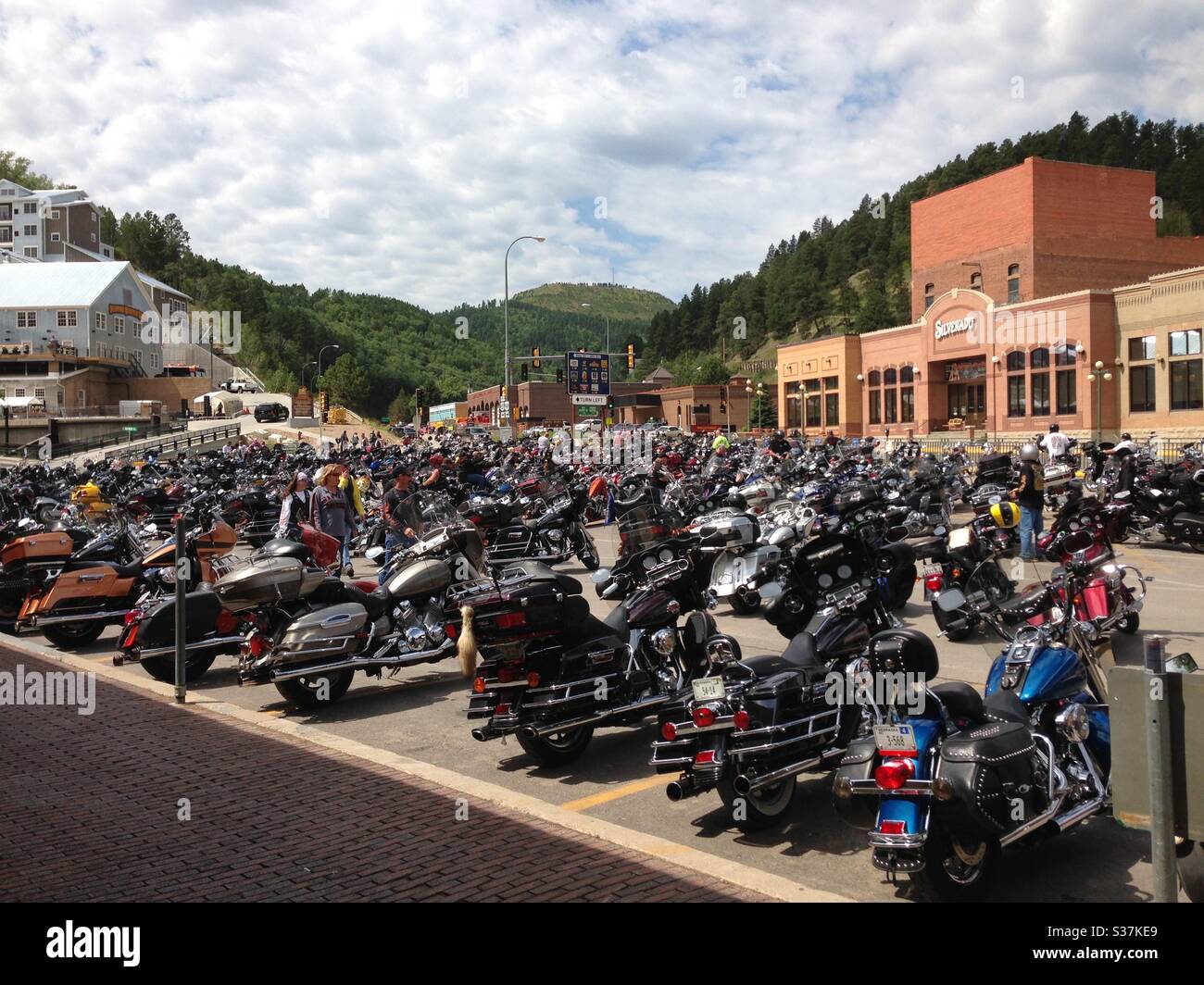 Bike week, South Dakota Stock Photo