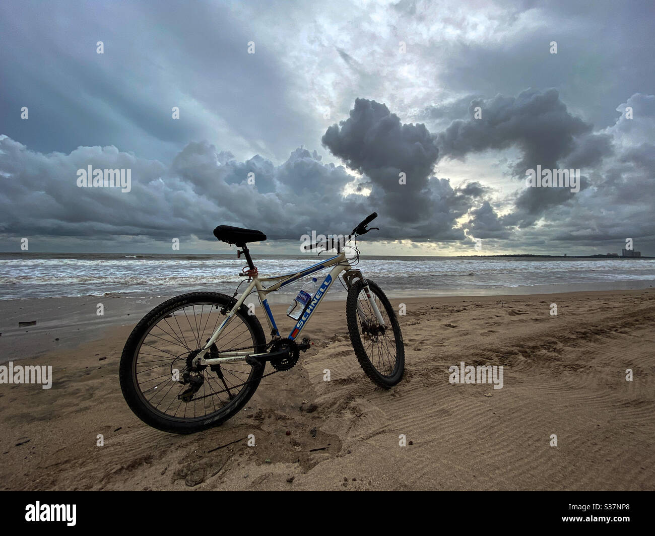 bicycle on beach