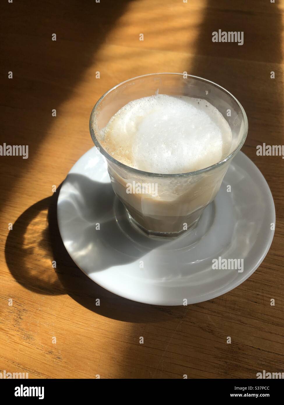 Glass half full Stock Photo Alamy