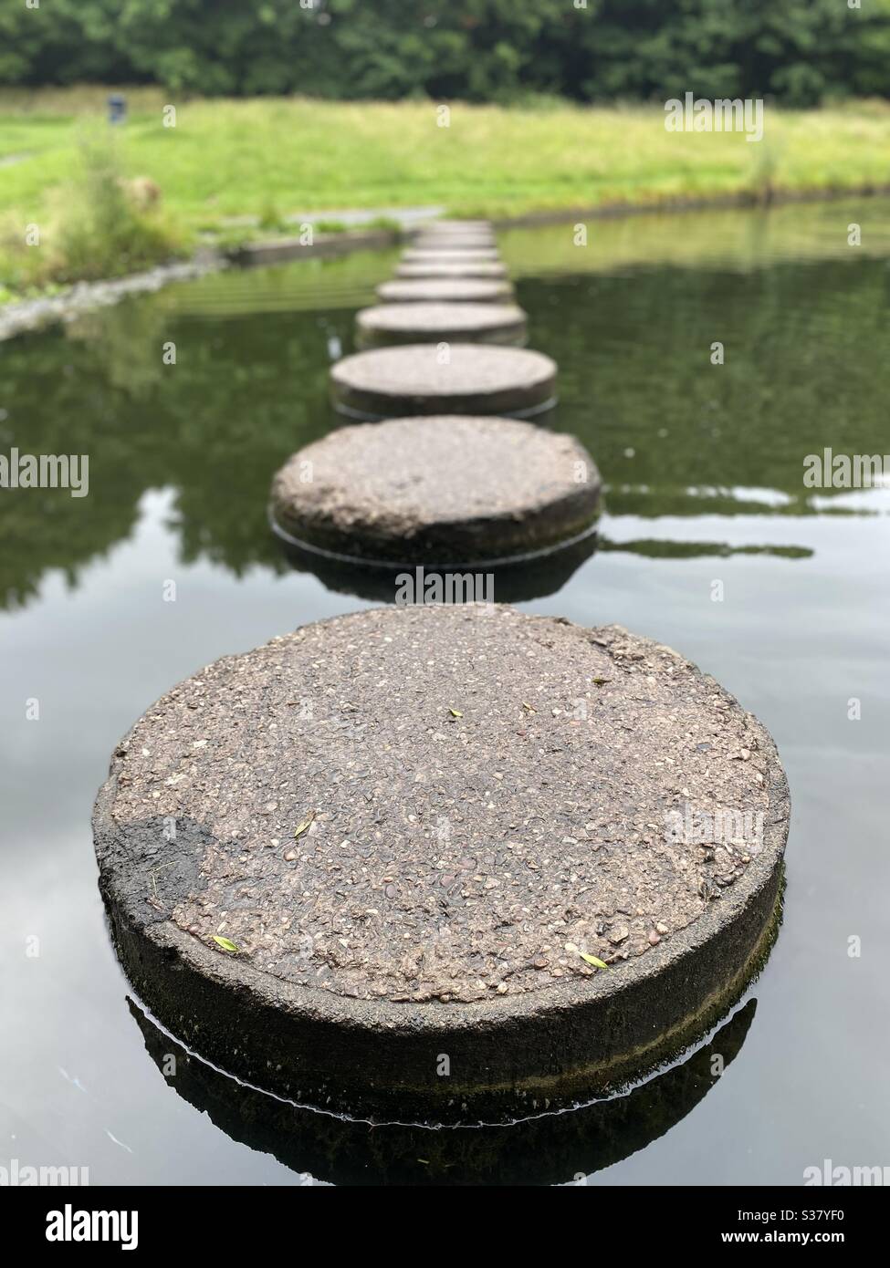 Stepping stones water hi-res stock photography and images - Alamy