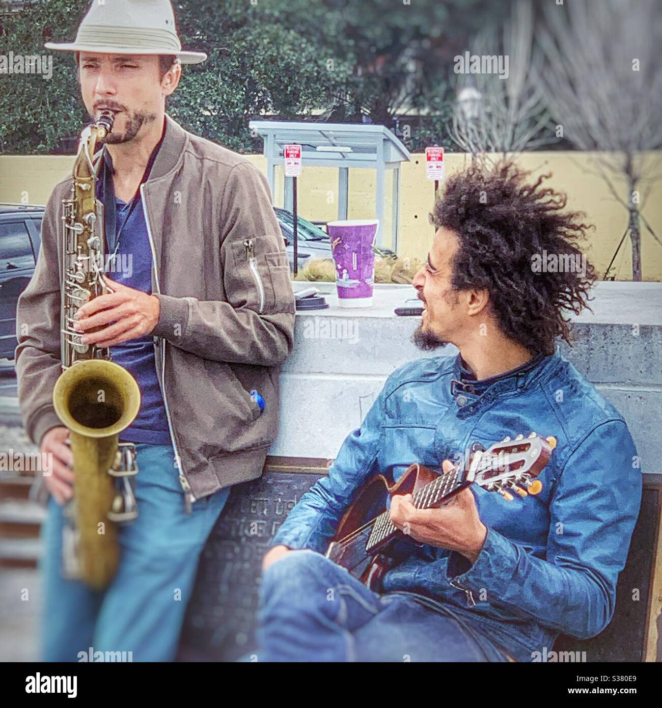 Jazz in New Orleans Stock Photo