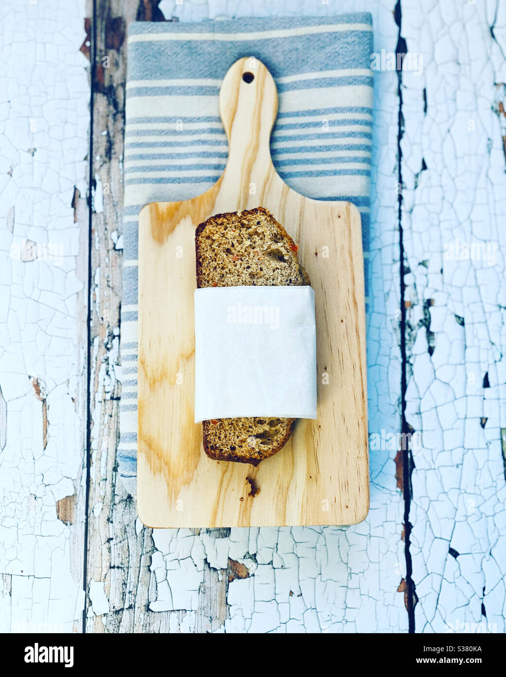 Banana loaf Stock Photo