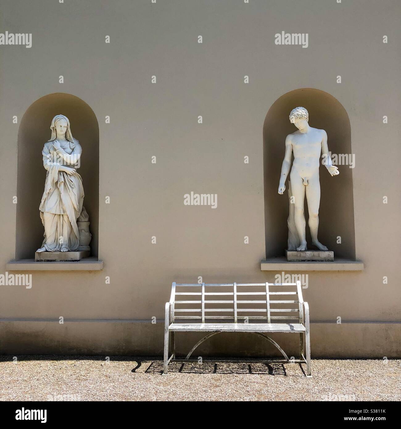 Take a seat. - Smartphone Captured Stock Image