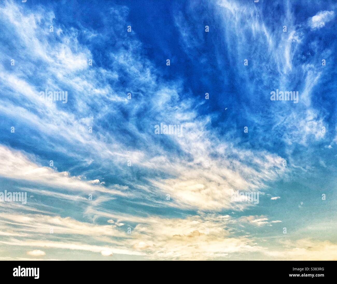 Beautiful sky. Stock Photo
