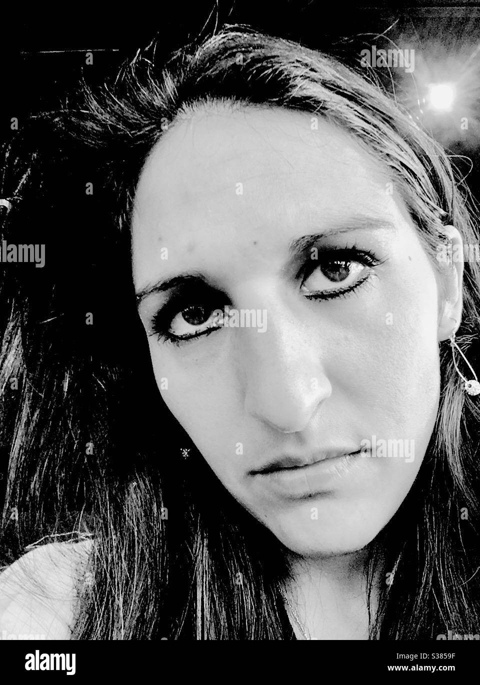Contemplating Black and White Stock Photos & Images - Alamy