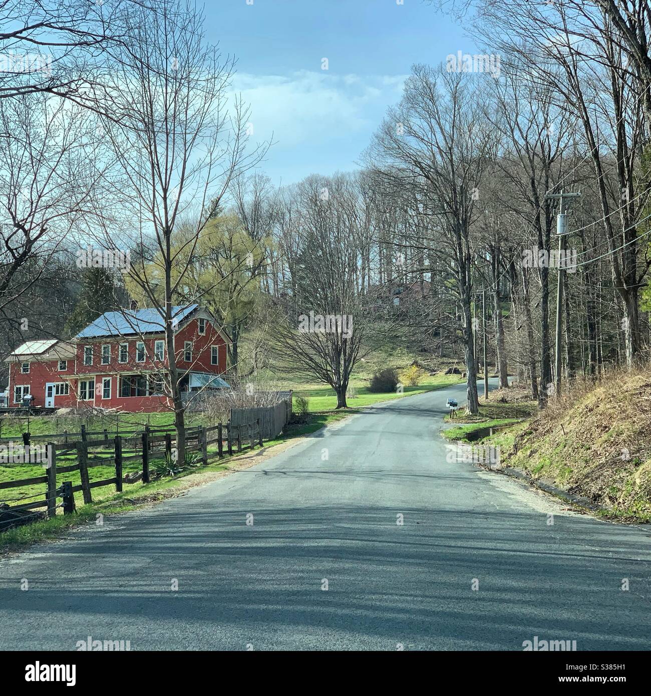 Shelburne, Massachusetts, United States - Smartphone Captured Stock Image