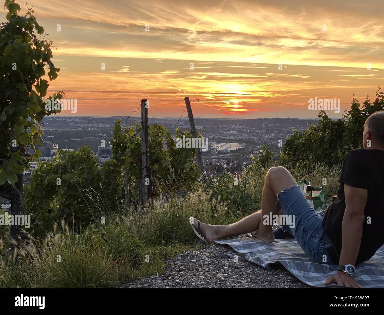 Stuttgart sunset hi-res stock photography and images - Alamy