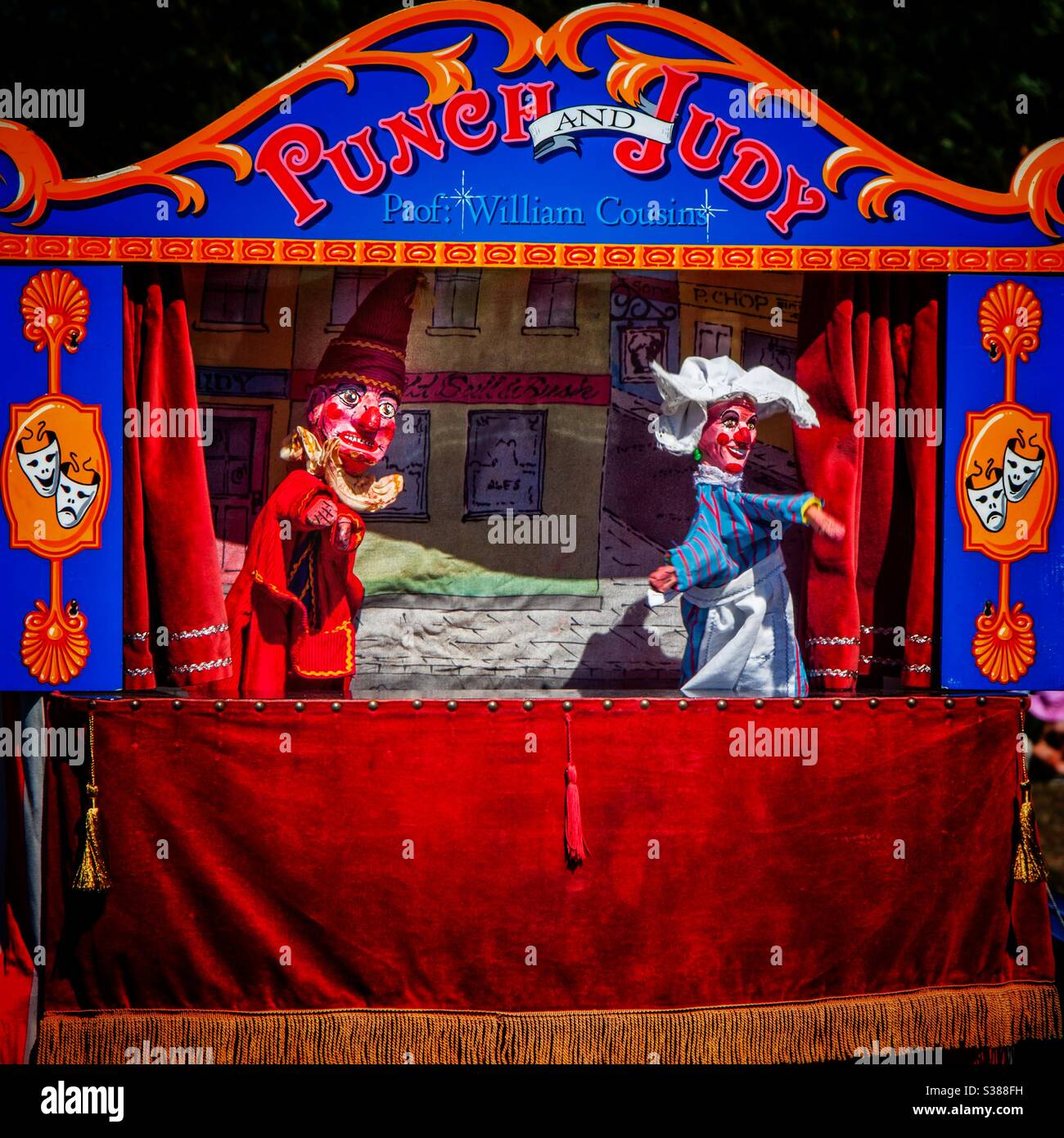Punch and Judy show Stock Photo Alamy