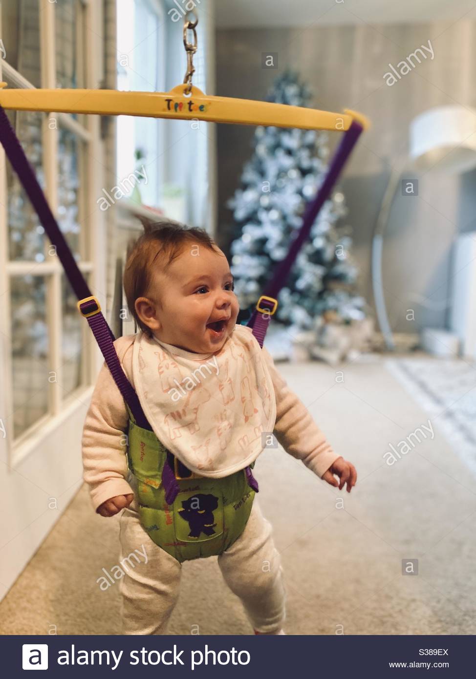 baby girl door bouncer