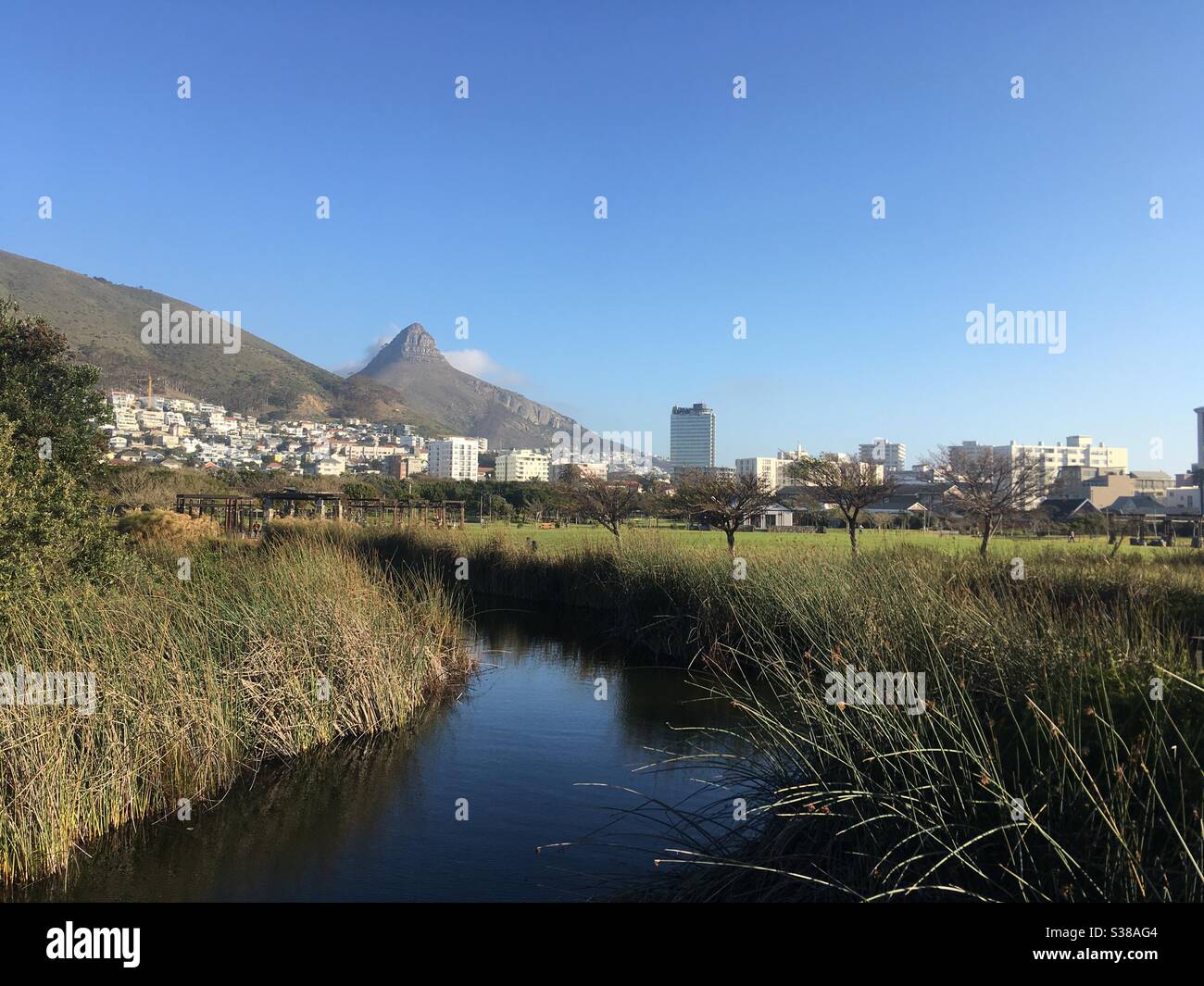 Green Point Park, Cape Town Stock Photo Alamy