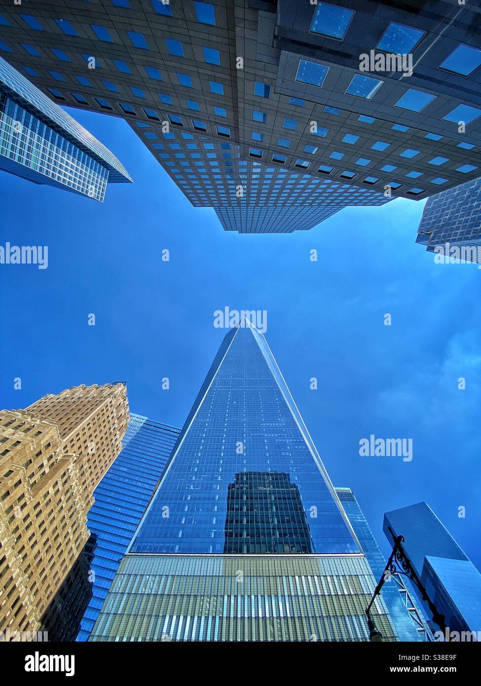 One World Trade Centre & Brookfield Place, New York City Stock Photo