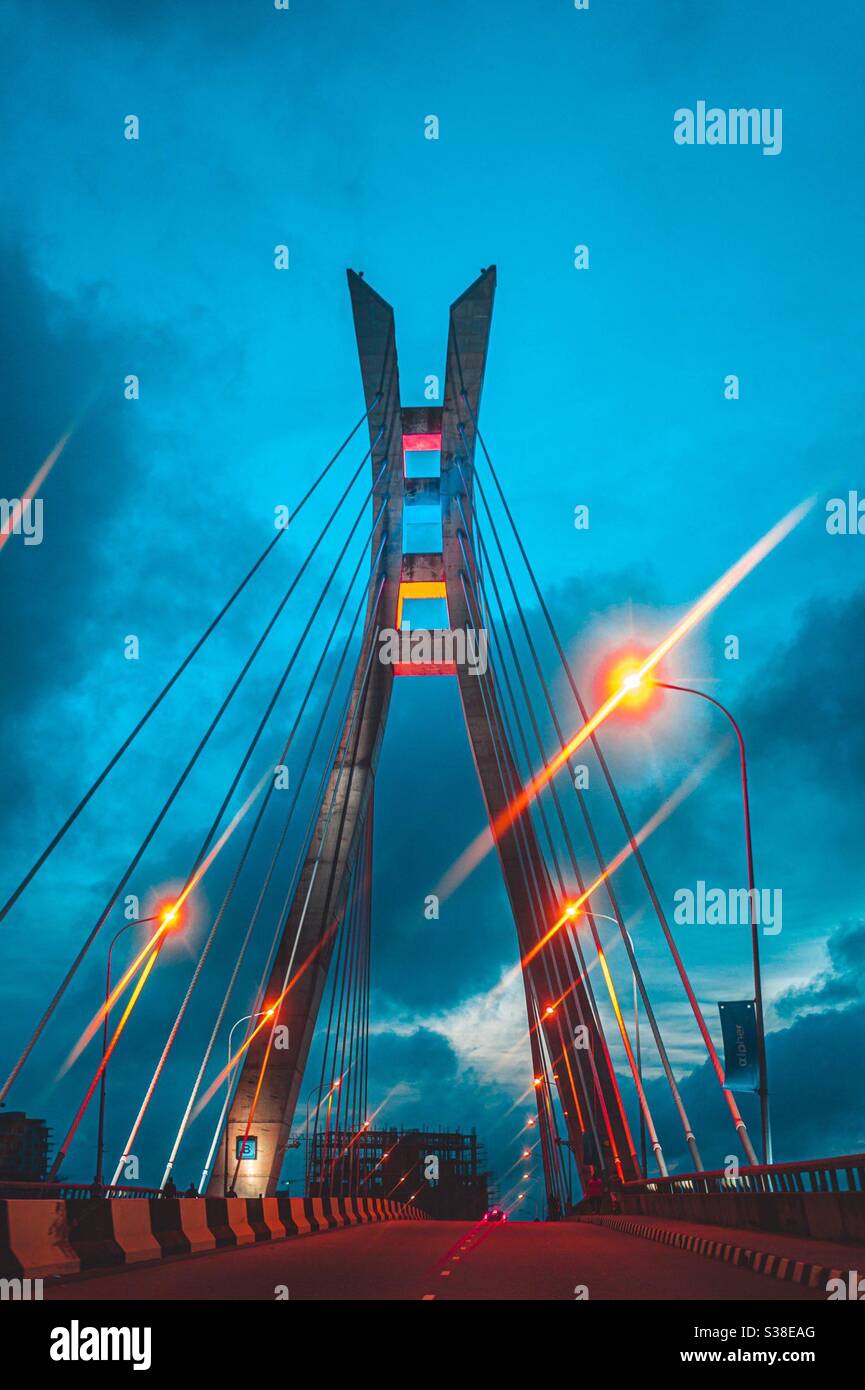 LekkiIkoyi Link Bridge Stock Photo Alamy