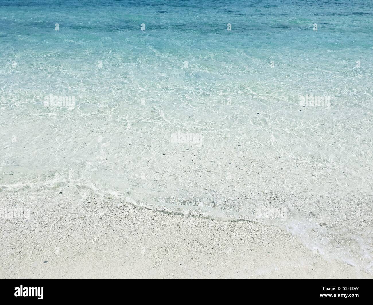 Blue Water in the Bahamas Stock Photo - Alamy