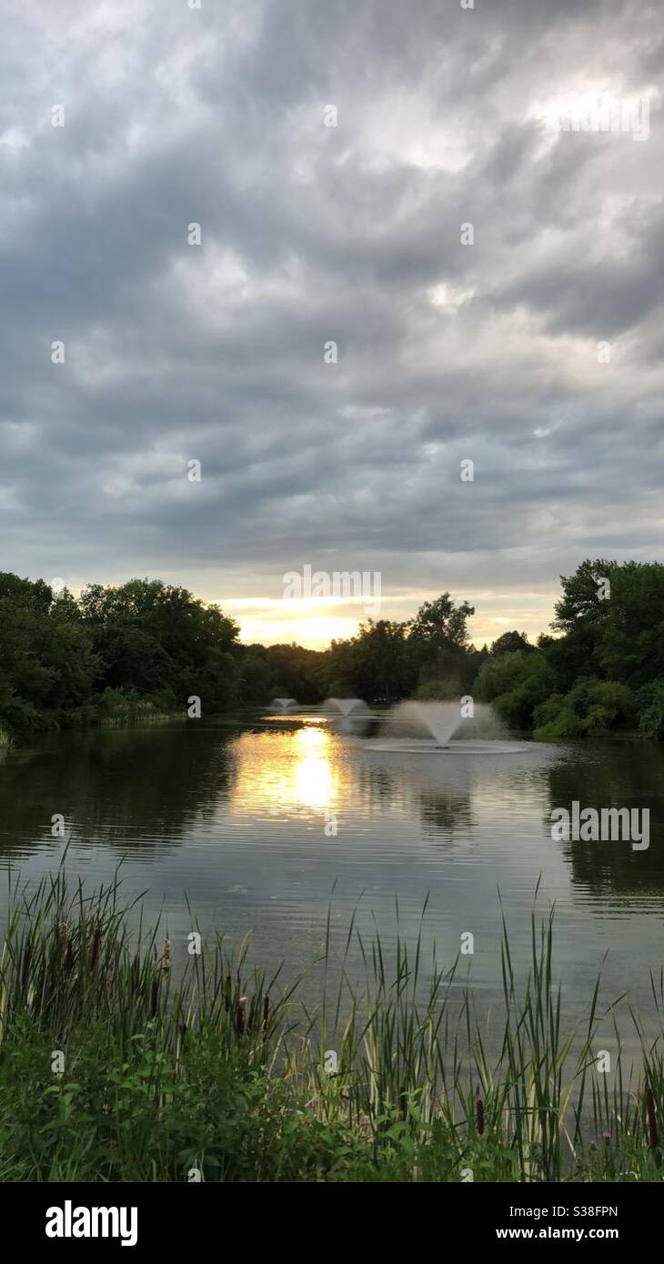 Buckingham pond hires stock photography and images Alamy