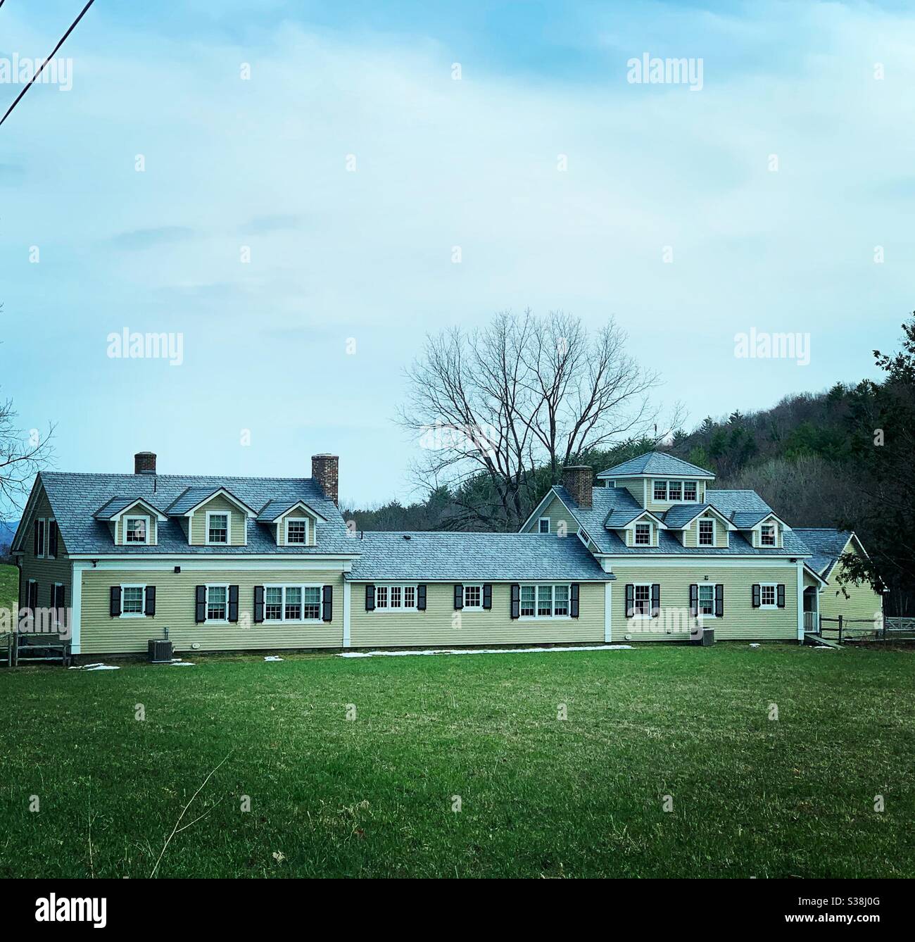 A home in Shelburne, Massachusetts, United States - Smartphone Captured Stock Image