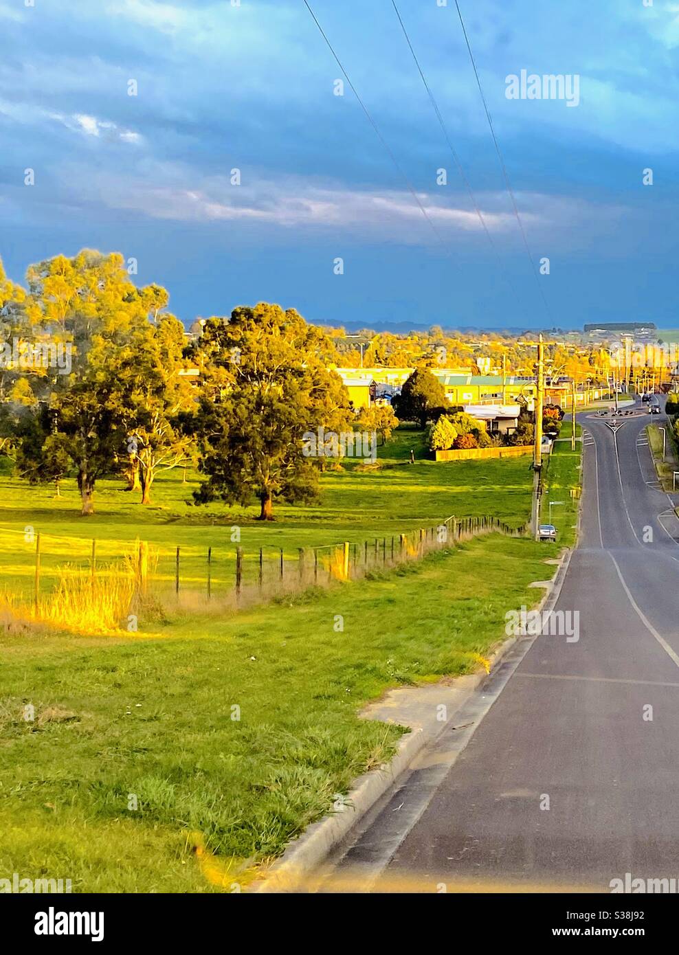 Melbourne Evenings - Smartphone Captured Stock Image