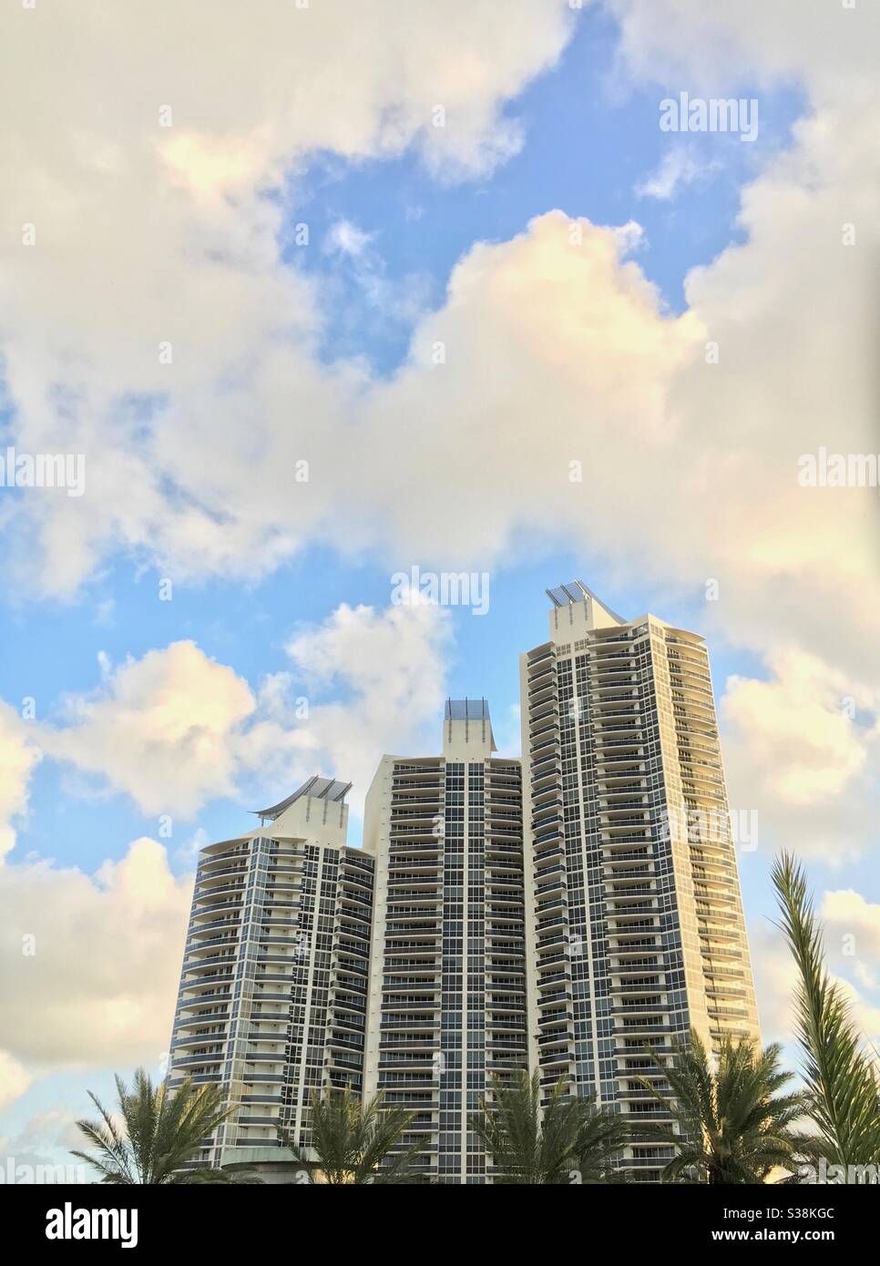 Miami Beach Condo - Smartphone Captured Stock Image
